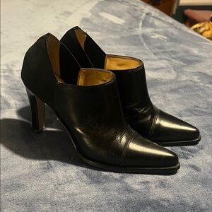 Ann Marino Black Heels. Vintage! 6.5